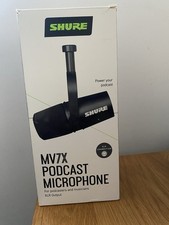 Shure mv7x professional for sale  ROMFORD