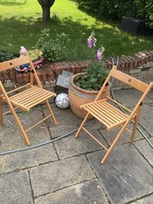 Folding beech wooden for sale  ORPINGTON