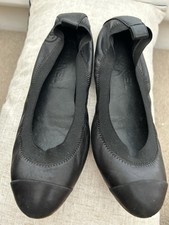 Chanel flat black for sale  UK