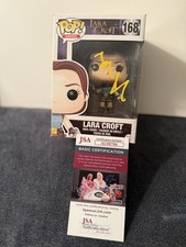 Funko Pop assinado por Angelina Jolie TOMB RAIDER LARA CROFT (RARO)!! Certificado de autenticidade JSA, usado comprar usado  Enviando para Brazil