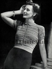 Knitting pattern vintage for sale  WIDNES