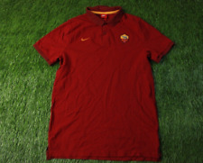 Camiseta polo masculina de futebol AS ROMA ITÁLIA 2017-2018 NIKE TAMANHO ORIGINAL XL comprar usado  Enviando para Brazil