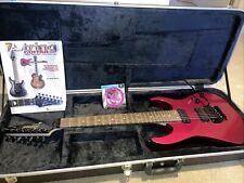 Usado, Guitarra elétrica Ibanez RG7420 7 cordas magenta feita no Japão como nova com estojo comprar usado  Enviando para Brazil