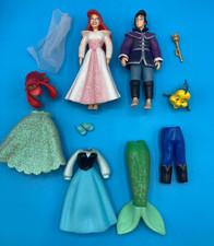 Usado, Conjunto de moda princesa luxo parques da Disney A Pequena Sereia bonecas Arial Eric 4" comprar usado  Enviando para Brazil