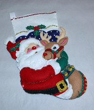 Finished bucilla felt for sale  Salt Lake City
