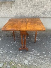 Biedermeier wangentisch nussba gebraucht kaufen  Stahnsdorf