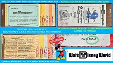 1975 Walt Disney World BICENTENÁRIO INFANTIL Eastern Airlines A B C D E Livro de Bilhetes comprar usado  Enviando para Brazil