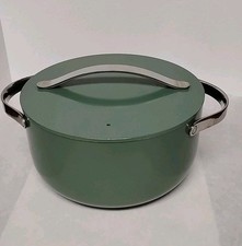 CARAWAY HOME 6,5 qt. Forno holandês de cerâmica em sálvia redondo antiaderente/não tóxico, usado comprar usado  Enviando para Brazil