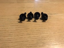 Parafusos/ferrulas de montagem no pescoço de guitarra Dean Vendetta 4 parafusos preto porcelana usado, usado comprar usado  Enviando para Brazil