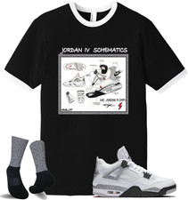 Camisa We Will Fit a juego Jordan 4 Blanco Cemento segunda mano  Embacar hacia Mexico