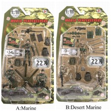 Boneco de ação colecionável World Peacekeepers Marine/Desert Marine Team 1:18 comprar usado  Enviando para Brazil