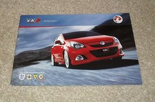 Vauxhall vxr brochure for sale  FAREHAM