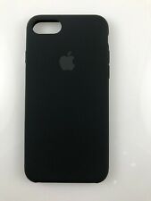 Capa de silicone original Apple para iPhone 7 8 (6 6S) 2ª 3ª geração SE preta comprar usado  Enviando para Brazil
