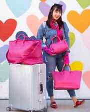 Bolsa de viagem de couro granulado italiano, bolsa tote de couro extra grande, couro bovino comprar usado  Enviando para Brazil