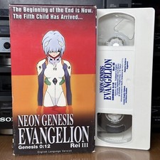 Neon Genesis Evangelion 0:12 (VHS, 1998, English Dubbed) Anime ADV Films comprar usado  Enviando para Brazil