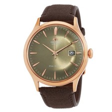 Usado, Relógio masculino Orient Bambino versão 4 automático mostrador marrom RA-AC0P04Y10B comprar usado  Enviando para Brazil