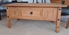 Pine coffee table for sale  COLNE