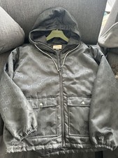 Gucci windbreaker grey for sale  LONDON