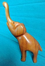 Elephant wooden figurine for sale  BRISTOL