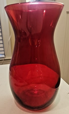 Red glass flower for sale  Goldsboro