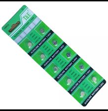 10 x AG1 LR621 G1 relógio bateria moeda células botão baterias alcalinas vendedor do Reino Unido comprar usado  Enviando para Brazil
