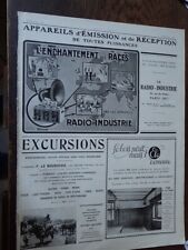 Radio industrie excursions d'occasion  Expédié en Belgium