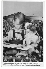 Lovely dog postcard d'occasion  Expédié en Belgium