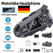 Bluetooth motorradhelm headset gebraucht kaufen  Ginsheim-Gustavsburg