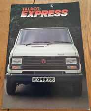 1983 talbot express for sale  BERKHAMSTED