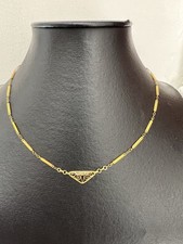 Collier chaine pampilles d'occasion  Béziers