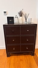 Brown faux leather for sale  LONDON