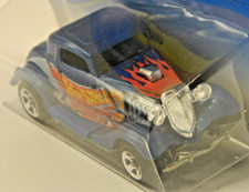 Hot Wheels - `34 FORD - 1997 HW Racing Team - Estado perfeito no cartão justo - Azul - KQQL -, usado comprar usado  Enviando para Brazil