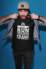 Supernatural-Run como Dean Te Vi Crash A Camisa Impala comprar usado  Enviando para Brazil