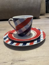 Set kaffeeservice kariert gebraucht kaufen  Essen