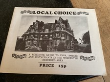 Local choice old for sale  WOLVERHAMPTON