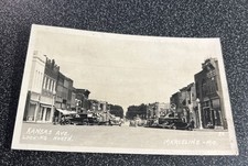 1939 RPPC - KANSAS AVE LOOK NORTH, MARCELINE, MO. comprar usado  Enviando para Brazil