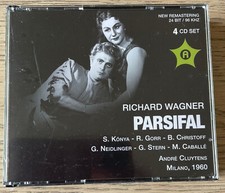 ANDROMEDA ANDRCD 9114 WAGNER PARSIFAL 4-CD CLUYTENS LIVE MILAN 1960 MINT SEALED comprar usado  Enviando para Brazil
