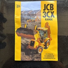Brochure jcb backhoe for sale  MERRIOTT