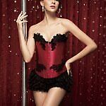 Burlesque style corset for sale  STOCKPORT