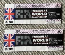 Adult tickets 1992 for sale  CHICHESTER
