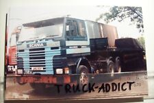 Truck Photo, Lkw Foto, Scania 112M Tieflader, Spedition W.H.Malcolm, usado comprar usado  Enviando para Brazil