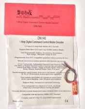 Decodificador móvel Digitrax DN140 1 amp controle de comando digital comprar usado  Enviando para Brazil