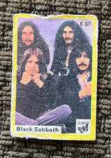 Black Sabbath Ozzy Osbourne Pop Rock Music Vintage Vlinder Matchbox Label comprar usado  Enviando para Brazil