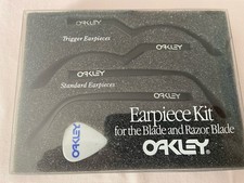 Autêntico conjunto de fones de ouvido Oakley lâminas de barbear geração 1 preto comprar usado  Enviando para Brazil