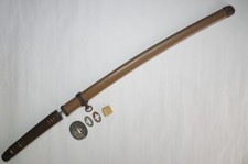 Espada militar japonesa Kyū Guntō Katana réplica do Japão 1023F23, usado comprar usado Espada militar japonesa Kyū Guntō Katana réplica do Japão 1023F23, usado comprar usado  Enviando para Brazil