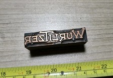 Vintage letterpress printing d'occasion  Expédié en Belgium