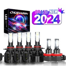 Lâmpadas de neblina altas baixas para faróis de LED para Toyota Corolla 2009-2013 comprar usado  Enviando para Brazil