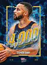 2024-25 Topps Now Steph Curry 4000 pontos de carreira feitos em primeiro lugar na história comprar usado  Enviando para Brazil