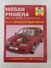 Nissan primera haynes for sale  SOUTHAMPTON