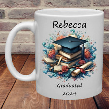 Personalised graduation mug for sale  Shipping to Ireland